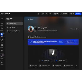 OpenArt AI Music Video Creator